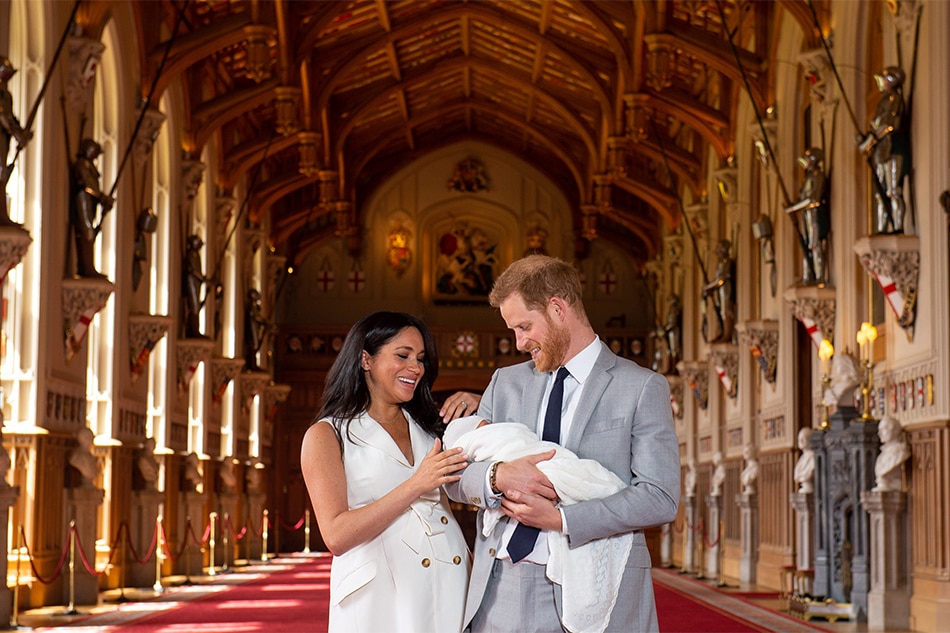 ‘It’s magic’: Prince Harry and Meghan show off baby son Archie 3