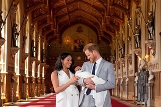 ‘It’s magic’: Prince Harry and Meghan show off baby son Archie