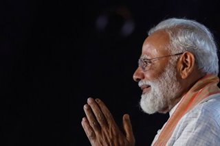India's Modi promotes yoga against coronavirus