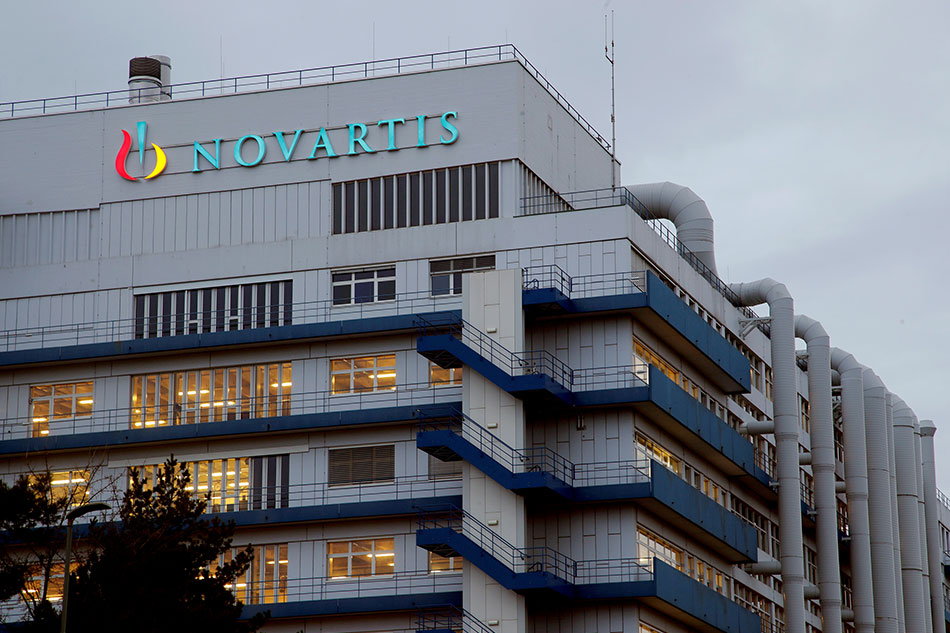 The Novartis branch in Schweizerhalle near Basel, Switzerland