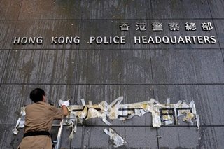 HK protesters disperse after blockading police headquarters