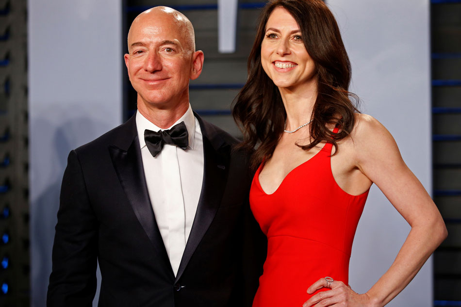 Image result for Amazon founder Bezos' divorce final with $38 billion settlement