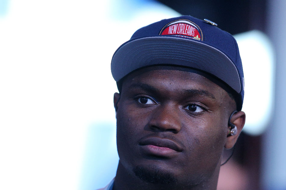 NBA Zion done for summer league after knee injury ABSCBN News
