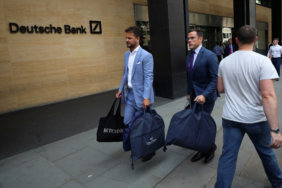 Deutsche Bank careers end in an envelope, a hug and a cab ...