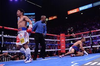 Boxing: Pacquiao outpoints Thurman, gains WBA welterweight belt