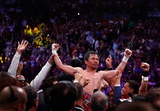 Pacquiao skips SONA, says OK to Thurman rematch