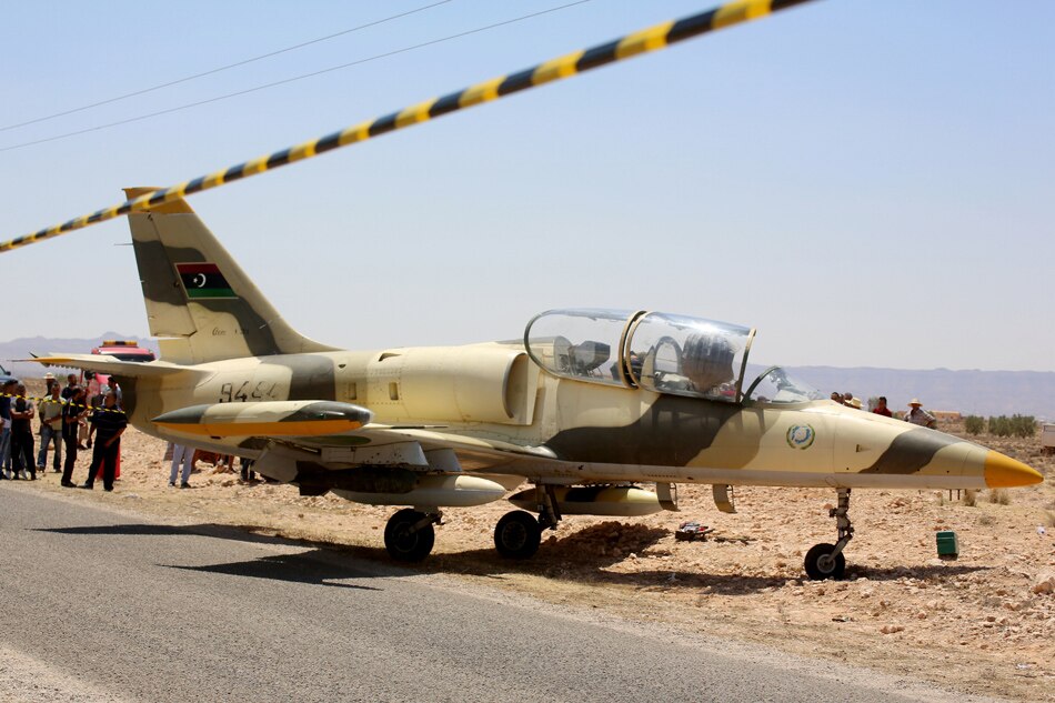 Libya strongman&#39;s forces claim hospital strike 1