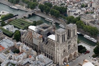 Notre-Dame cathedral 'still at risk of collapse' after fire