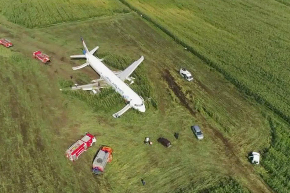 Russian plane emergency landing ABSCBN News