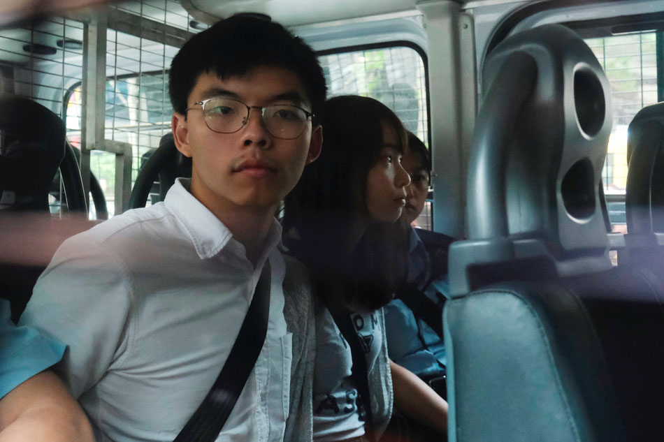 Prominent HK activists arrested