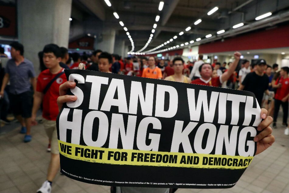 Hong Kong Protesters Boo Chinese Anthem, As Leader Warns Against ...