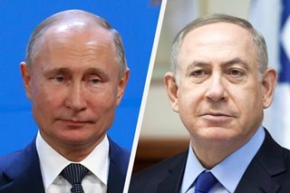 Israel's Netanyahu in Russia to meet Putin ahead of polls