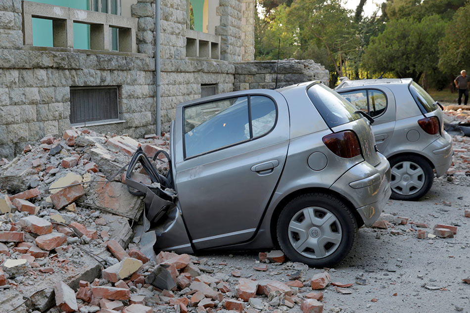 Natural disaster in Albania injured 68 - Defence Ministry Natural disaster in Albania injured 68 - Defence Ministry