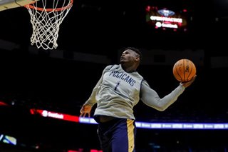 NBA: Pelicans' Williamson draws huge crowd at open scrimmage