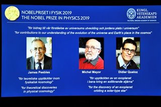 Dark matter and exoplanet discoveries win Nobel Physics Prize