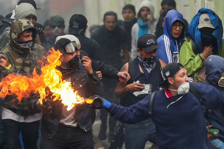 Ecuador oil output hit as protests worsen 1