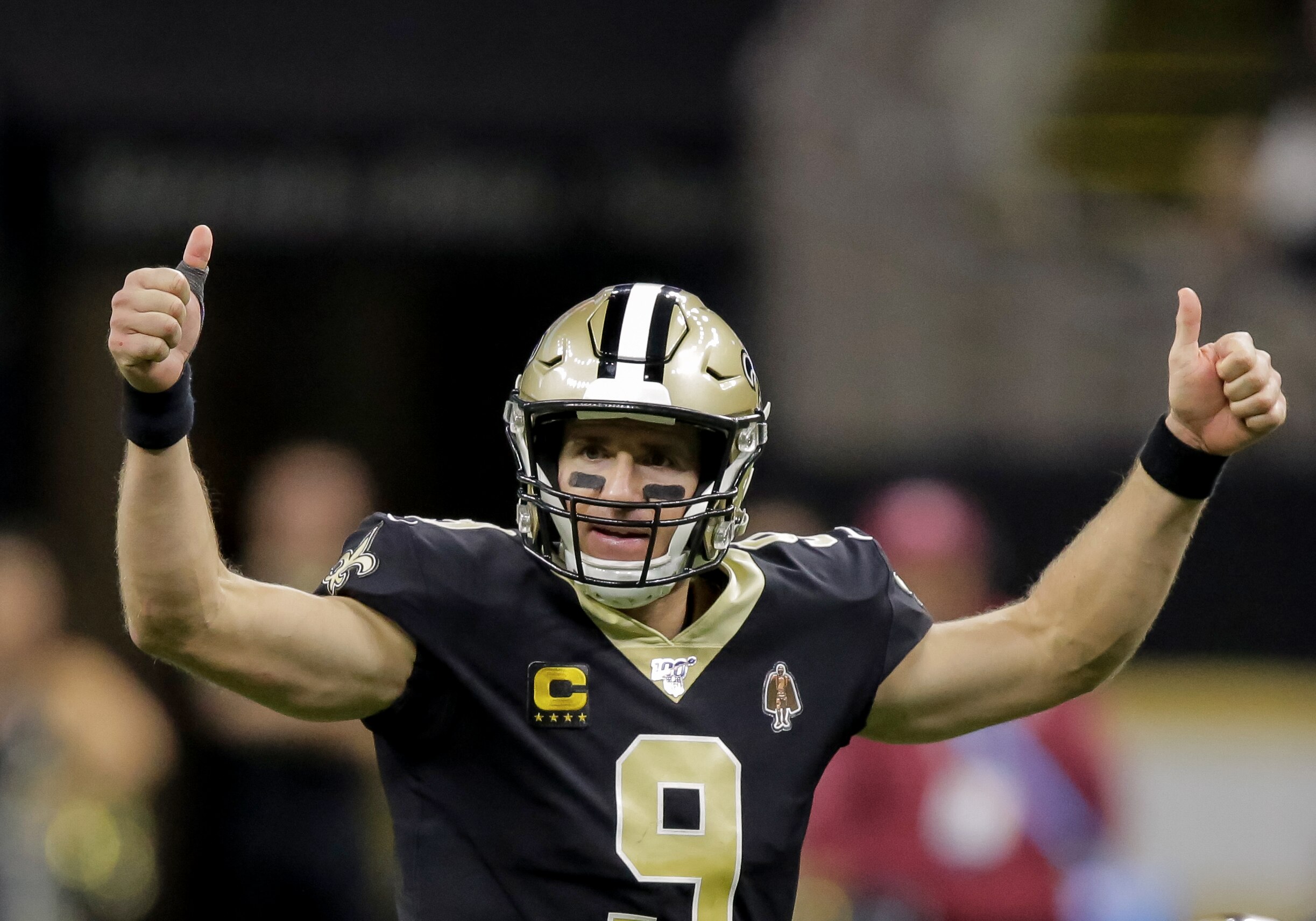 Saints overcome Brees injury, beat 49ers 27-13