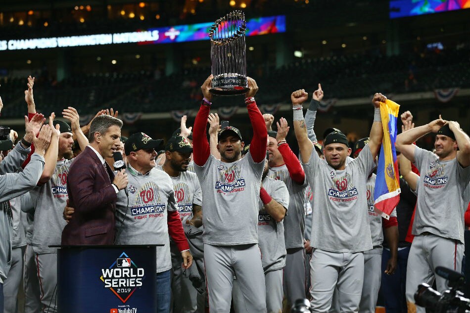 Washington Nationals beat Houston Astros in maiden World Series title