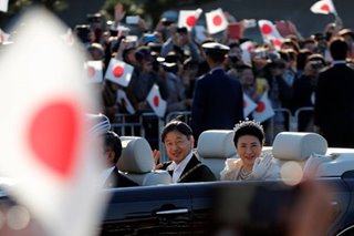 Symbolic night with goddess to wrap up Japan emperor's accession rites