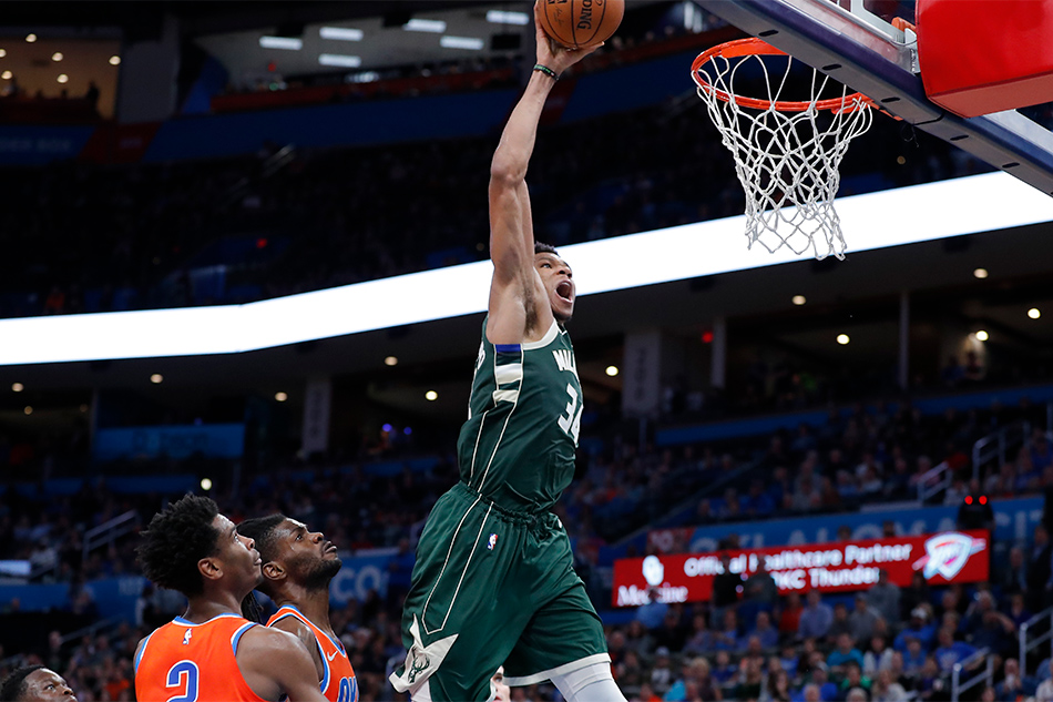 NBA: Giannis, Bledsoe lead as Bucks hang on to edge ...