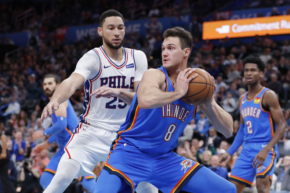 NBA: Thunder push past 76ers in overtime | ABS-CBN News