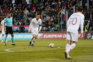 Ronaldo scores 99th Portugal goal as holders seal Euro 2020 spot