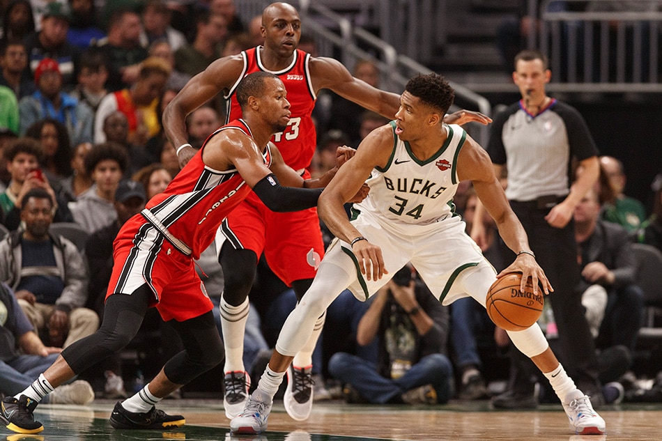 NBA: Giannis Antetokounmpo's triple-double lifts Bucks past