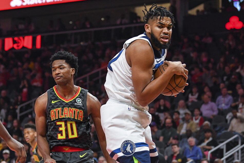 NBA: Towns, Timberwolves topple Hawks | ABS-CBN News