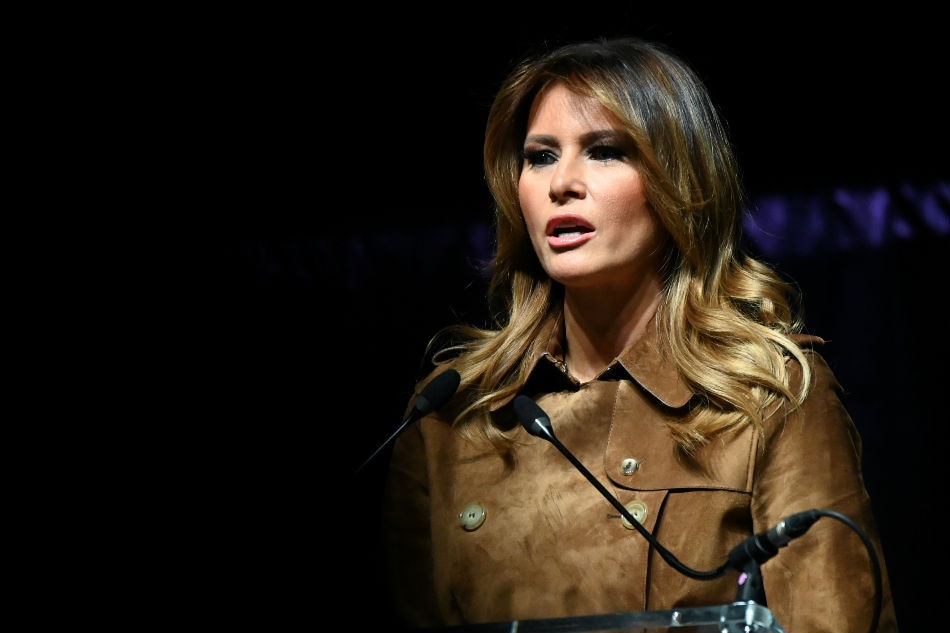 Melania Trump wades into impeachment fight to defend teen son | ABS-CBN ...