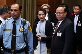 Myanmar's Suu Kyi denies 'genocidal intent' in Rohingya case