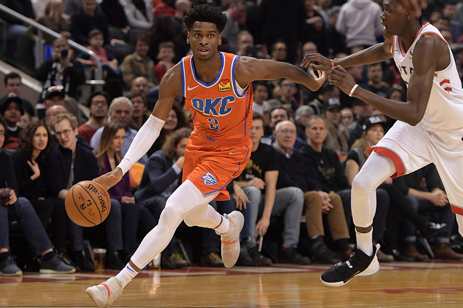 NBA: Gilgeous-Alexander fuels Thunder past Raptors | ABS-CBN News