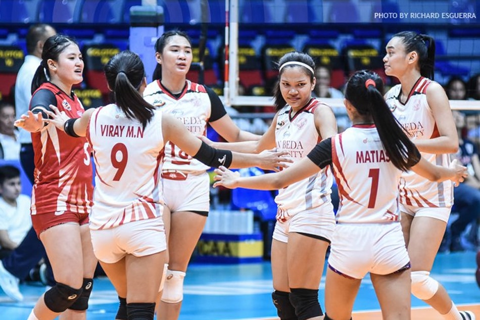 NCAA: San Beda Downs San Sebastian, Marches To Women's Volleyball Final ...