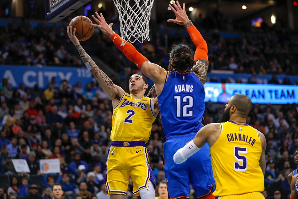 NBA: Lakers get by Thunder with OT surge | ABS-CBN News