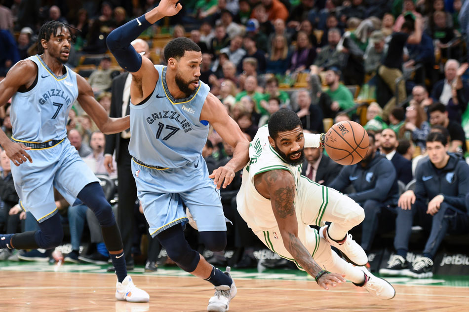 NBA Irving's 38 points propel Celtics past Grizzlies ABSCBN News
