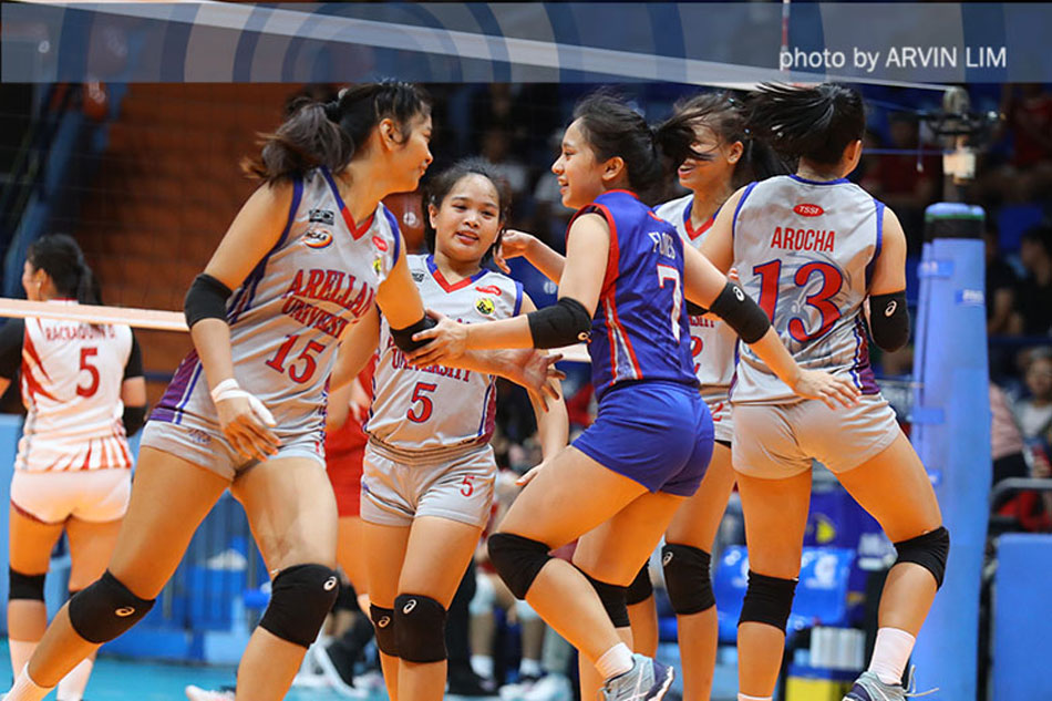 NCAA: Arellano Dismisses San Beda, Marches To Women's Volleyball Finals ...