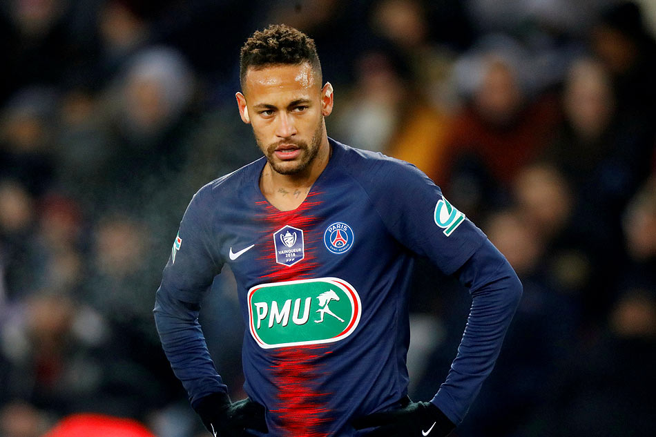 Football: Neymar to miss Man United tie after being ruled ...