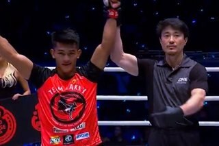 WATCH: Team Lakay's Danny Kingad takes care of business at MoA Arena