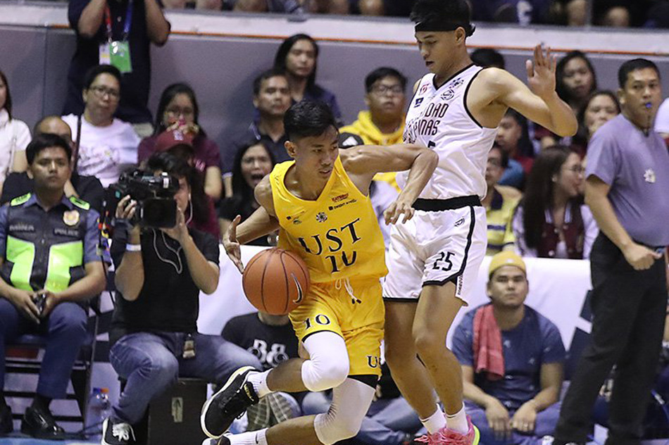 Ust Unleashes Player Of The Week Abando In Surprising Start To Uaap 82 Abs Cbn News