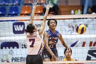 PVL: Lady Jet Spikers fly high, win second straight