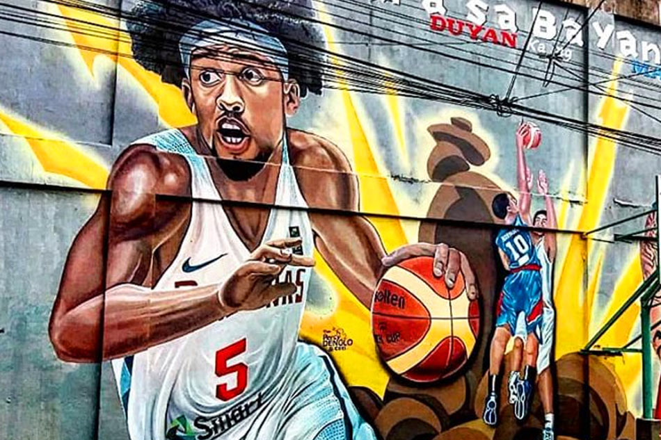 LOOK: Valenzuela City dedicates mural to Gabe Norwood, Gilas Pilipinas ...