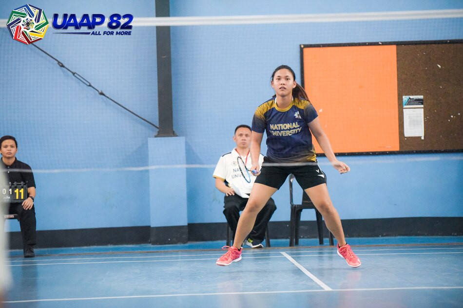 Uaap Dominant Barredo Fuels Nus Strong Start In Badminton Abs Cbn News 