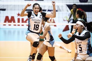 PVL: Lady Falcons sweep UST to soar in collegiate throne