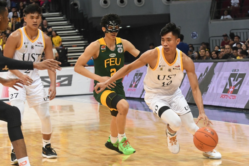 UAAP: Game against FEU a &#39;coin flip,&#39; says UST coach Ayo 1