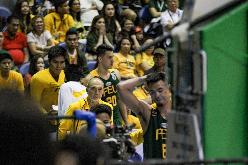 UAAP: FEU&#39;s Ebo&#241;a thrown out of semis game vs. UST 1