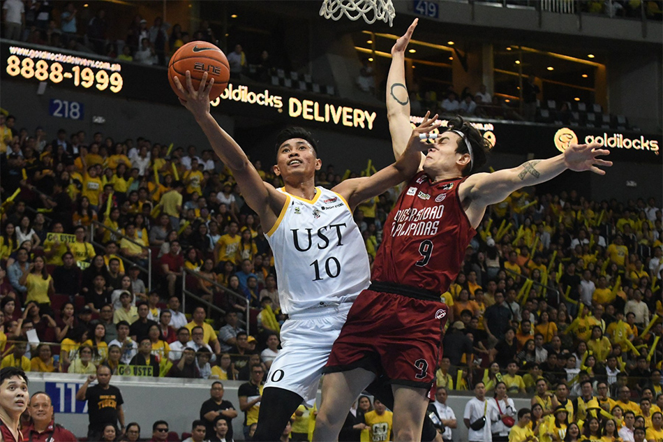 UAAP 82: UST eliminates Fighting Maroons, sets finals duel vs Ateneo 1