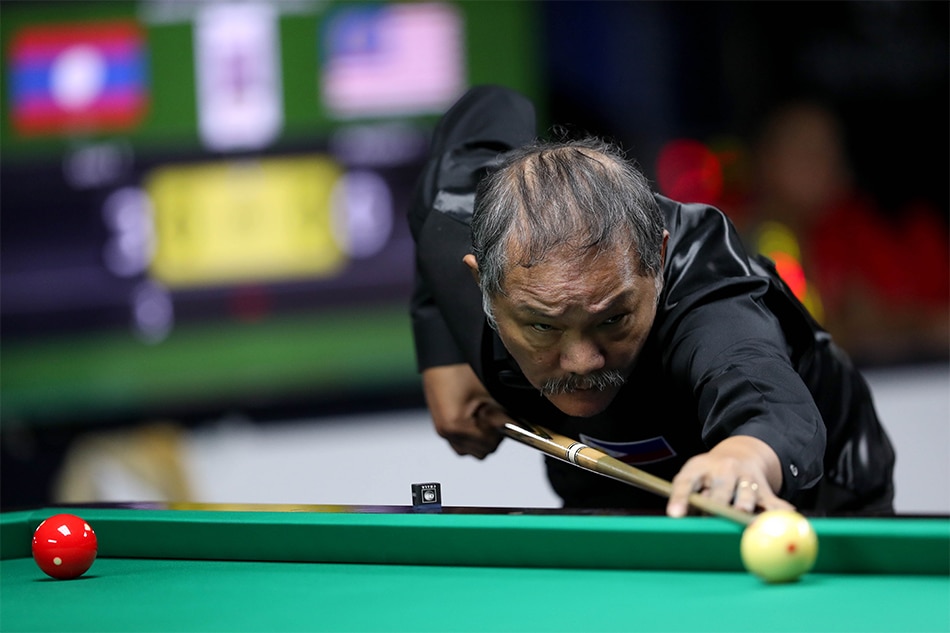 Efren Bata Reyes during the 2019 Southeast Asian Games. George Calvelo, ABS-CBN News/File