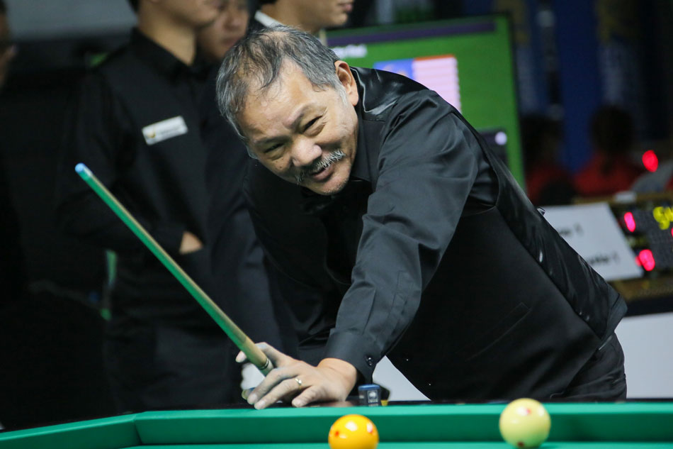 Efren 'Bata' Reyes during the 2019 Southeast Asian Games. George Calvelo, ABS-CBN News