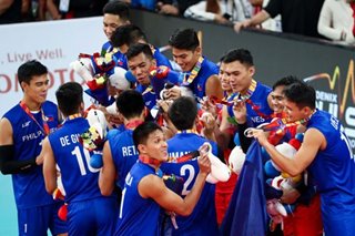 SEA Games: Men's volleyball team panalo ng silver medal