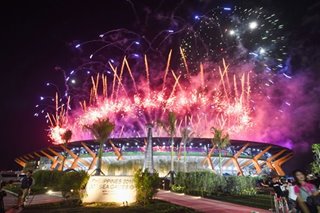 Husay ng Pinoy bumandera sa closing ceremony ng 30th SEA Games