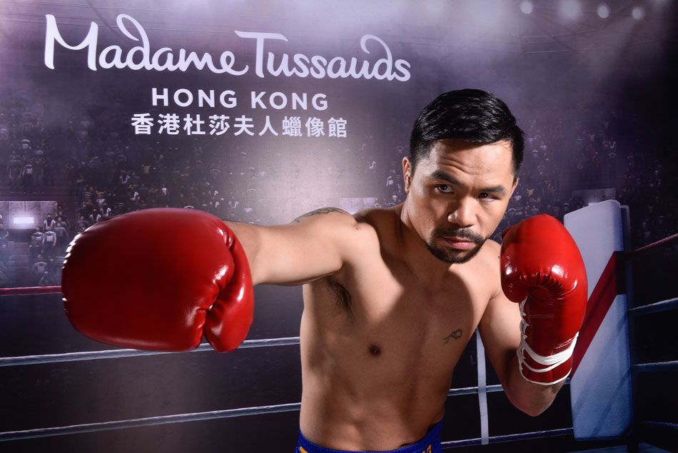 Pacquiao&#39;s wax figure to be unveiled in Madame Tussauds HK in 2020 1